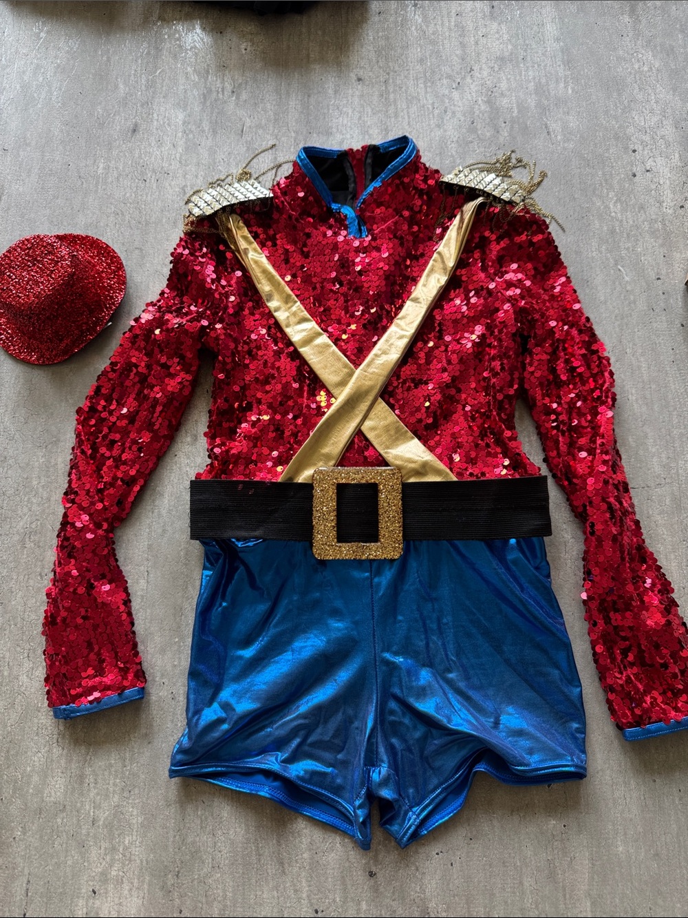 Weissman Dance Costume Toy Soldier with hat MC